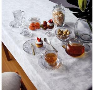 Toalha de Mesa Teka Elegance Buque 140cm x 220cm