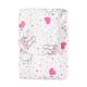 Toalha Infantil com Capuz  Estampada Urso Rosa - Teka Kids - 300g/m²