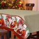 Toalha de Mesa Teka Elegance Natalina Noel 140cm x 140cm