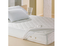 Lençol Protetor de Colchão Solteiro Teka Comfort Dry Branco 