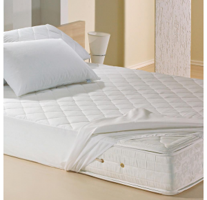 Lençol Protetor de Colchão Solteiro Teka Comfort Dry Branco 