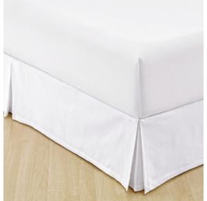 Saia Para Cama King Teka Easy Branca 205 g/m²