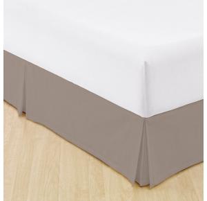 Saia Para Cama Box King  Marrom - Teka Easy Slim 