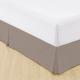 Saia Para Cama Box King  Marrom - Teka Easy Slim 