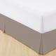 Saia Para Cama Box King  Marrom - Teka Easy Slim 