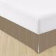 Saia Para Cama Casal Teka Boulevard Marrom 100% Algodão