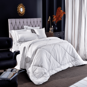Colcha Casal Matelassê Teka Safira Branco 260 Fios