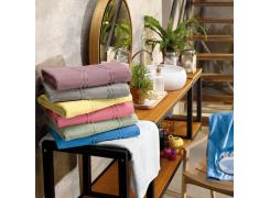 Toalha de Lavabo Amarelo - Para Bordar Teka Criativa Beatrice - 360g/m²