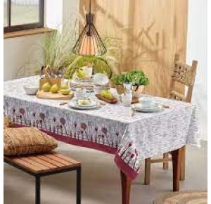 Toalha de Mesa Teka Basic Talheres 140cm x 250cm